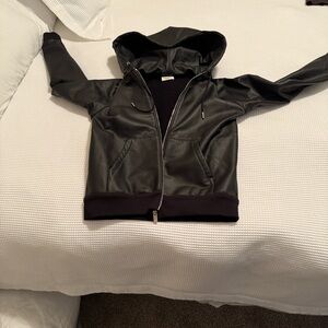 Saint Laurent Black Leather Jacket